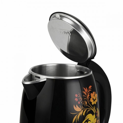 Электрочайник BQ KT1702P (черный/цветы) 4