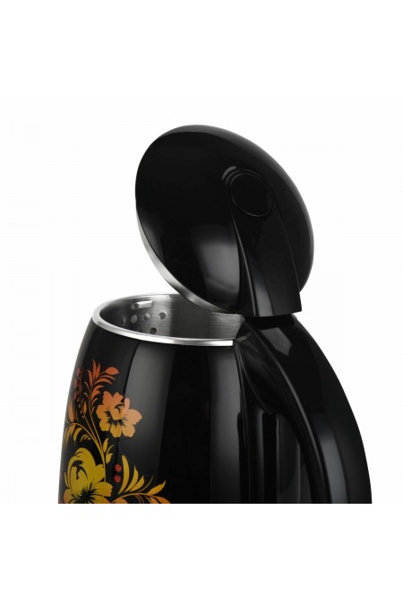 Электрочайник BQ KT1702P (черный/цветы) 2