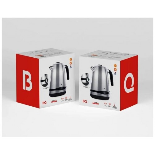 Электрочайник BQ KT1724SW (серебристый/черный) 6