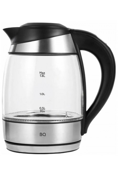 Электрочайник BQ KT1735G (черный/серебристый) 1