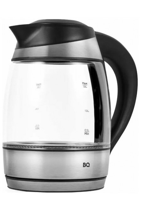 Электрочайник BQ KT1735G (черный/серебристый) 