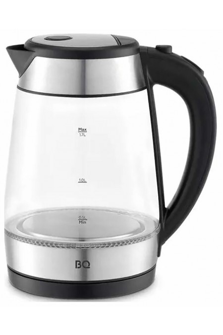 Электрочайник BQ KT1738G (серебристый/черный) 
