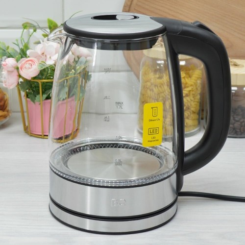 Электрочайник BQ KT1834G (белый/серебристый) 8