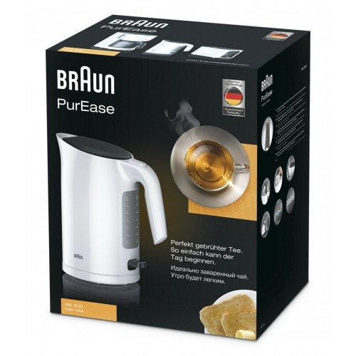 Электрочайник Braun WK3110WH (белый) 5