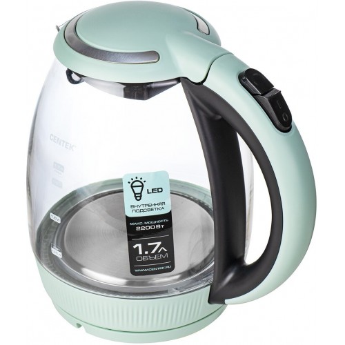 Электрочайник CENTEK CT-0008 (мятный) 2