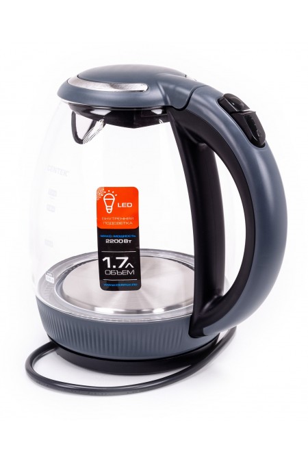 Электрочайник CENTEK CT-0008 (серый) 5