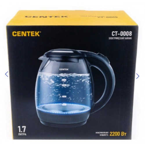Электрочайник CENTEK CT-0008 (серый) 5
