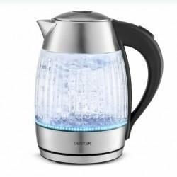 Электрочайник CENTEK CT-0011 (серебристый/черный)