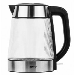 Электрочайник CENTEK CT-0013 (черный/серебристый)