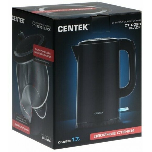 Электрочайник CENTEK CT-0020 (черный) 9