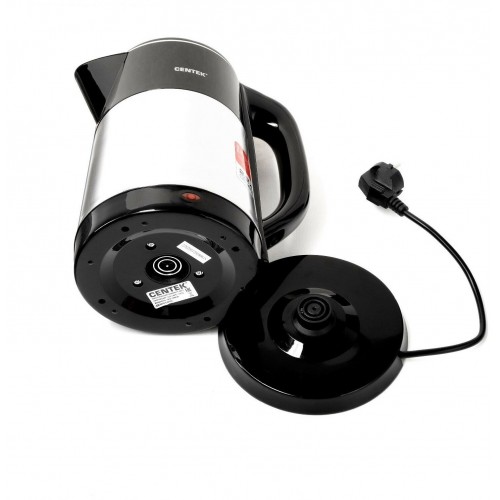 Электрочайник CENTEK CT-0021 (черный/серебристый) 1