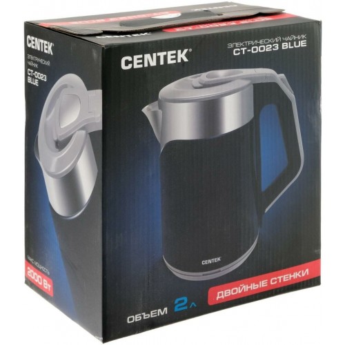 Электрочайник CENTEK CT-0023 (синий) 7