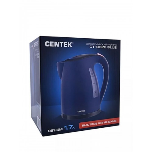 Электрочайник CENTEK CT-0026 (синий) 8