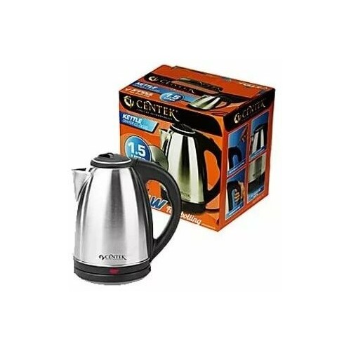 Электрочайник CENTEK CT-0035 (серебристый) 4