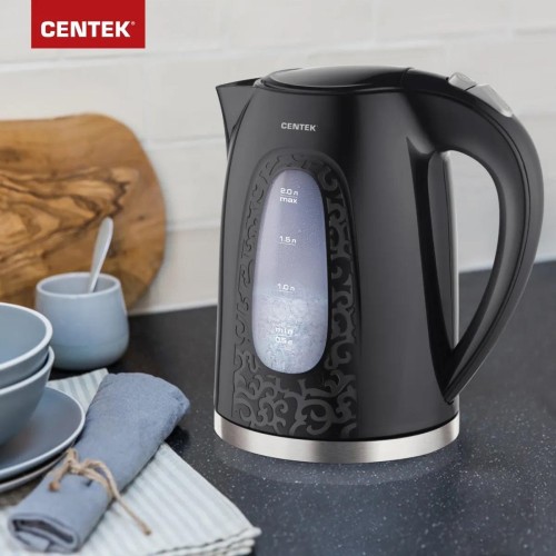Электрочайник CENTEK CT-0041 (черный) 3