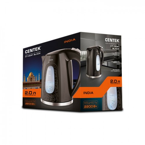 Электрочайник CENTEK CT-0041 (черный) 8