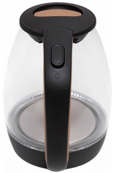 Электрочайник CENTEK CT-0056 (коричневый/черный) 1