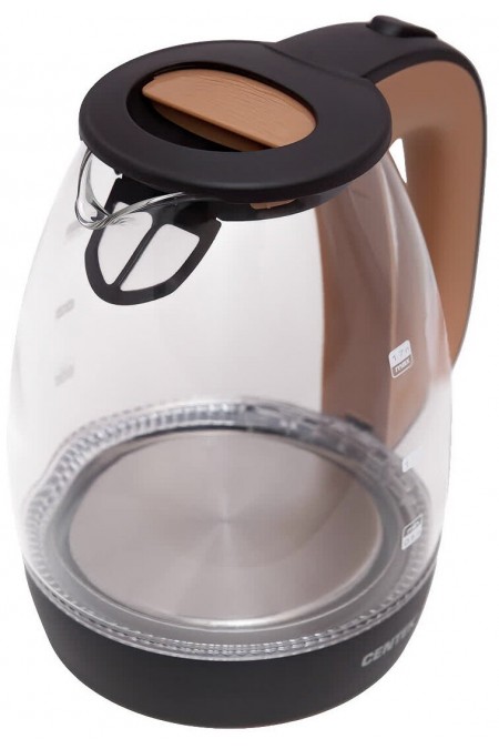 Электрочайник CENTEK CT-0056 (коричневый/черный) 4