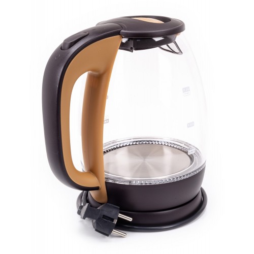 Электрочайник CENTEK CT-0056 (коричневый/черный) 5