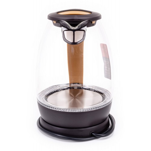 Электрочайник CENTEK CT-0056 (коричневый/черный) 8