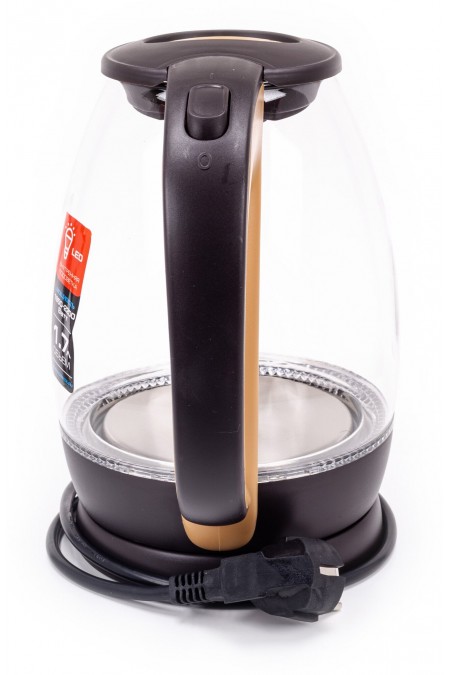 Электрочайник CENTEK CT-0056 (коричневый/черный) 8