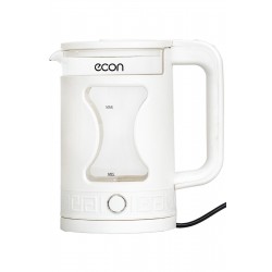 Электрочайник ECON ECO-1505KE (стекло/белый)