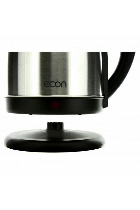 Электрочайник ECON ECO-1870KE (серебристый с черными вставками) 3