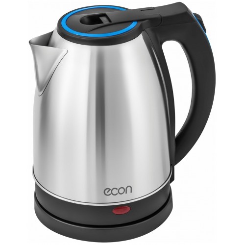 Электрочайник ECON ECO-1871KE (серебристый/черный/синий) 