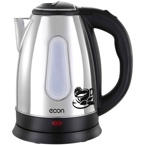 Электрочайник ECON ECO-1874KE (серебристый/черный) 