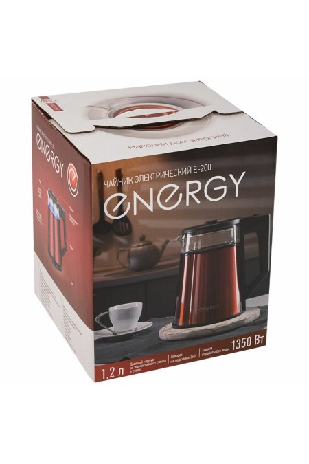 Электрочайник Energy E-200 (красный) 2