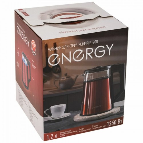 Электрочайник Energy E-200 (красный) 2