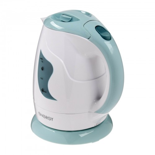 Электрочайник Energy E-209 (белый/голубой) 