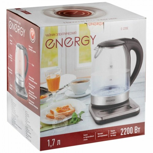 Электрочайник Energy E-220E (черный) 7
