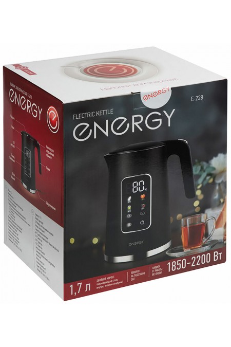Электрочайник Energy E-228 (черный) 3