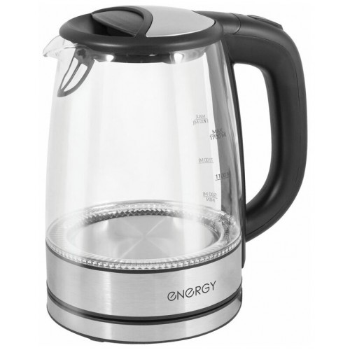 Электрочайник Energy E-237 (серебристый/черный) 2