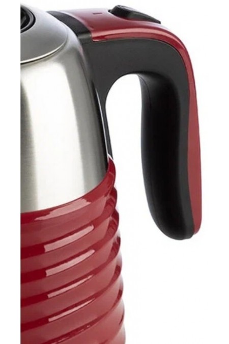 Электрочайник Energy E-253 (серебристый/красный) 4