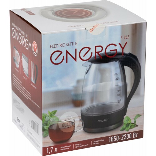 Электрочайник Energy E-262 (черный) 6