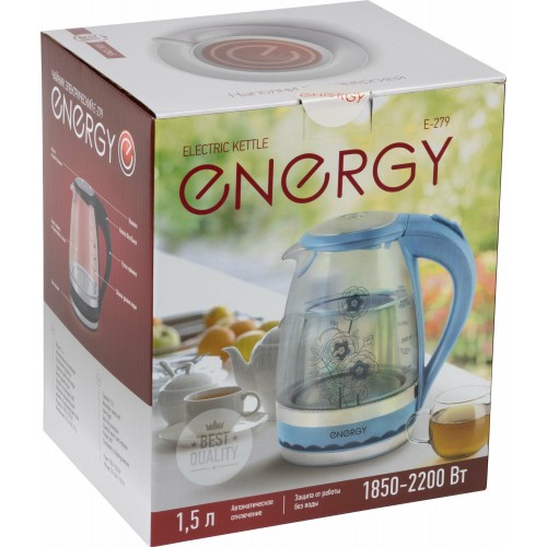 Электрочайник Energy E-279 (синий) 6