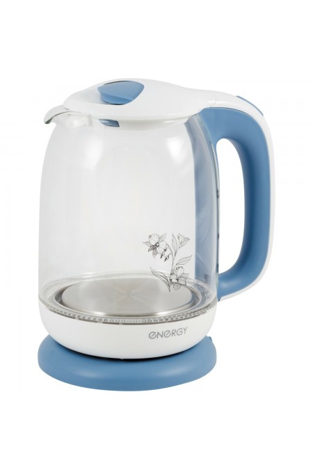 Электрочайник Energy E-281 (белый/серый) 6