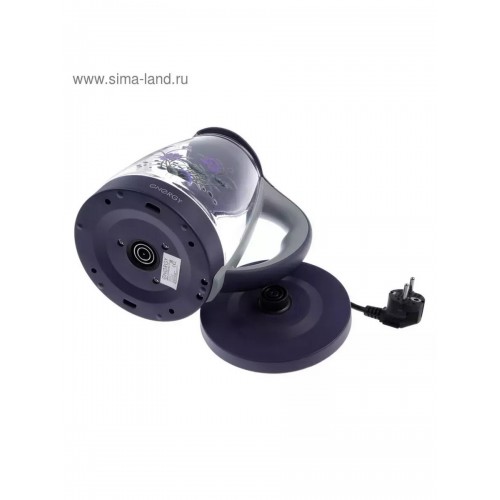 Электрочайник Energy E-287 (синий/фиолетовый) 8