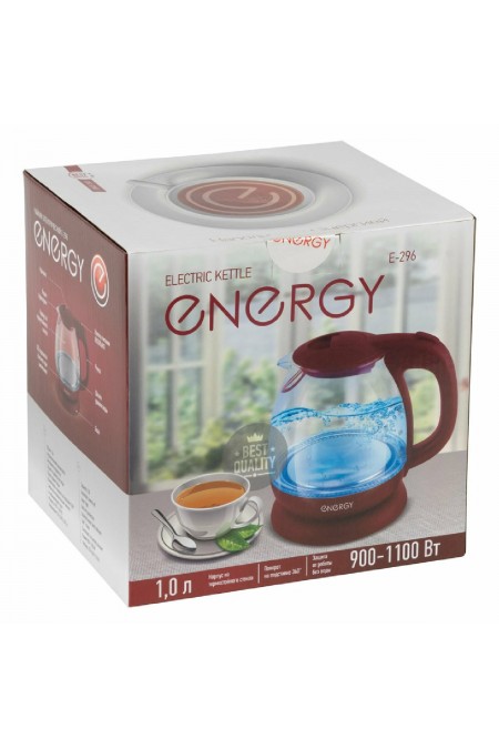 Электрочайник Energy E-296 (красный) 2