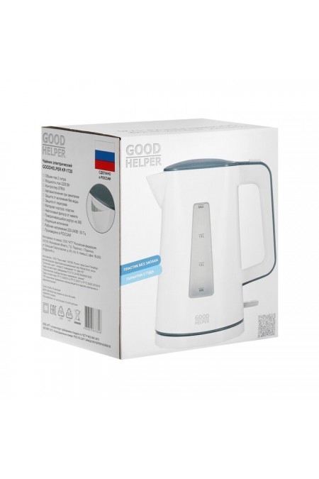 Электрочайник GOODHELPER GH-KP1720 (белый/серый) 