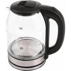 Электрочайник GOODHELPER KG-18B11 (черный/серебристый)