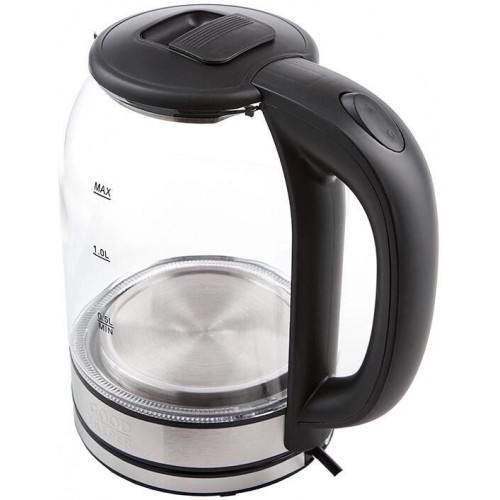 Электрочайник GOODHELPER KG-18B11 (черный/серебристый) 2