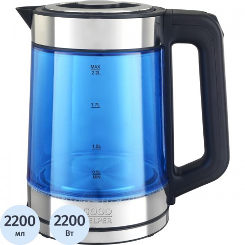 Электрочайник GOODHELPER KPG-2201 (синий) 