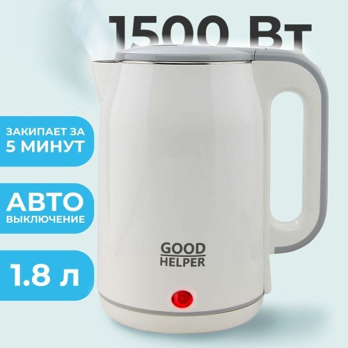 Электрочайник GOODHELPER KPS-184C (белый) 