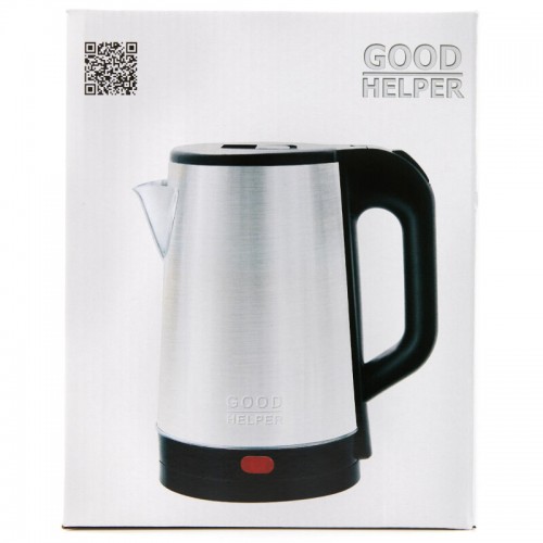 Электрочайник GOODHELPER KS-18B08 (серебристый/черный) 5