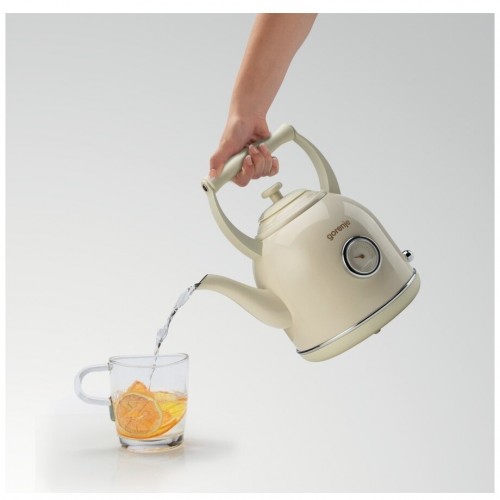 Электрочайник Gorenje K17CLIN (бежевый) 5