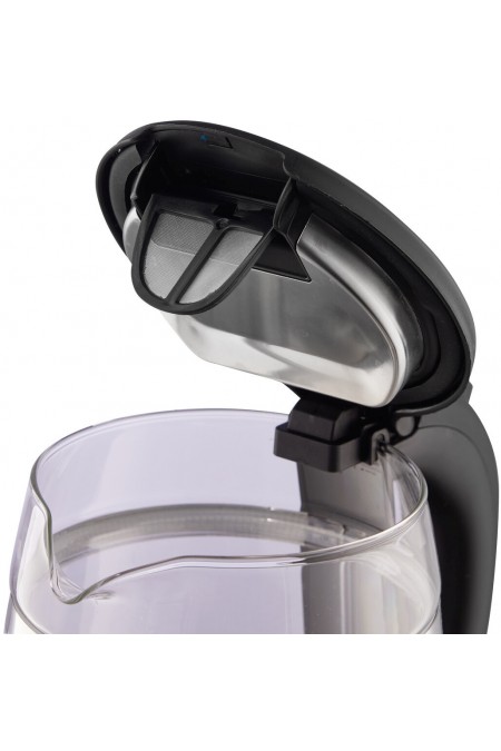 Электрочайник Gorenje K17GDW (черный/серебристый) 7