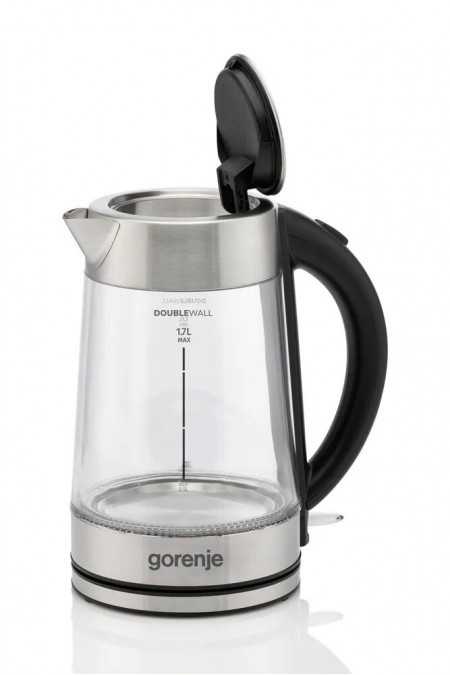 Электрочайник Gorenje K17GDWII (черный/серебристый) 7